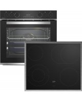 Beko BBUS13320XE beépíthető sütő és kerámia főzőlap szett
